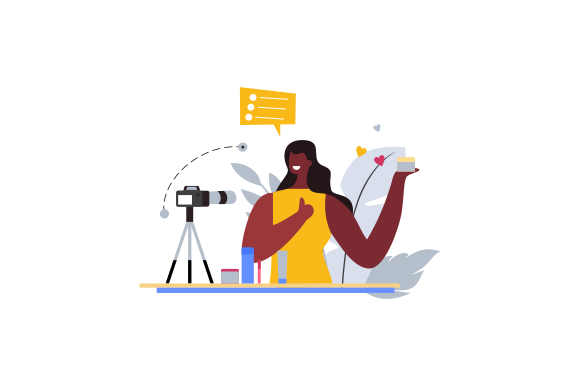 Download Web Bloggers, Vloggers, Content Makers - Bloggers Collection