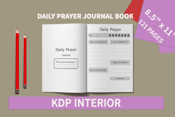 Download Daily Prayer Journal  | KDP Interior - Daily prayer journal Collection