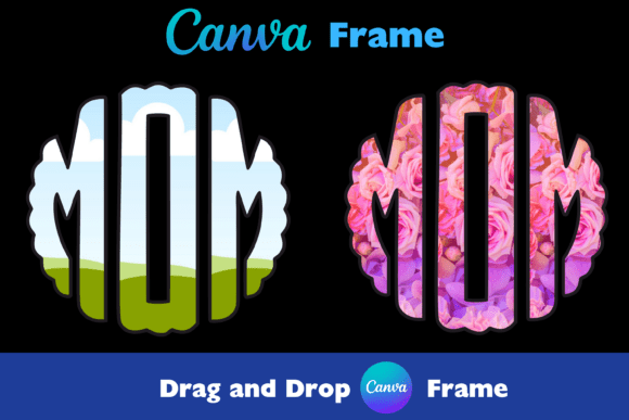 Download Mom Canva Photo Frame Template - Mom canva Collection