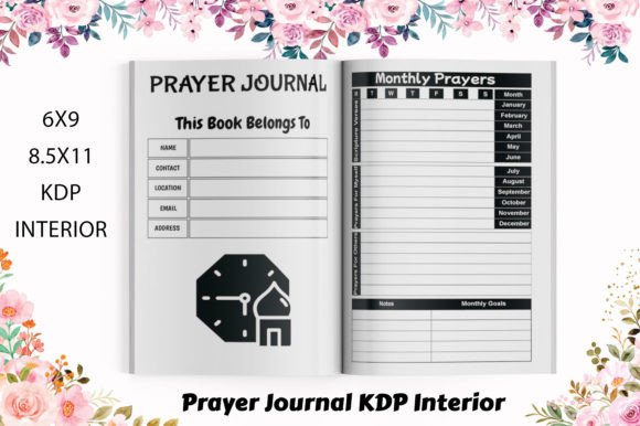 Download Daily Prayer Journal Book - KDP Interior - Daily prayer journal Collection