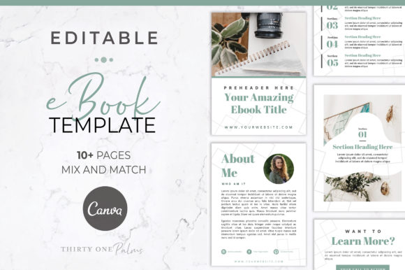 Download EBook Template for Canva | Sage - Ebook template Collection