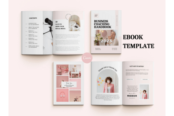 Download Ebook Template Canva | Coaching Guide - Ebook template Collection
