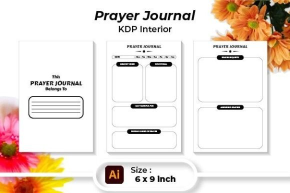 Download Daily Prayer Journal Book - KDP Interior - Daily prayer journal Collection