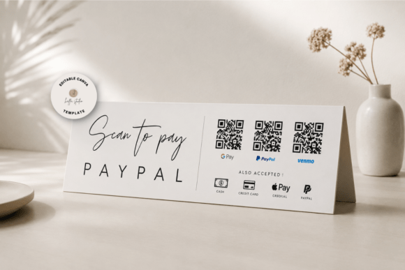 Download Editable Scan to Pay Sign Template - Scan to pay Collection