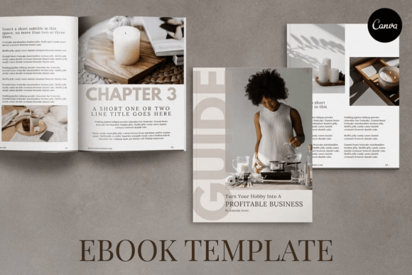 Download Dani Ebook Template Canva - Ebook template Collection