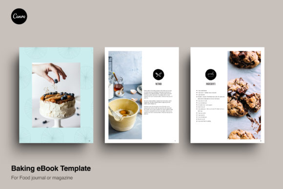 Download Canva Baking Ebook Template - Ebook template Collection