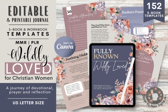 Download Devotional Journal Canva Ebook Templates - Ebook template Collection