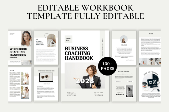 Download Ebook Template Canva | Coaching Guide Bo - Ebook template Collection